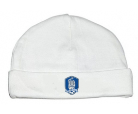 Bonnet equipo nacional de fútbol de Corea del Sur bebé personalizado