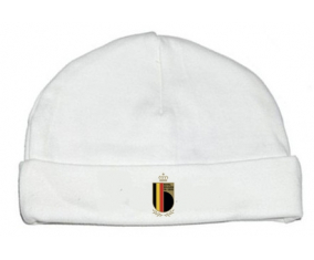 Bonnet bebé personalizada selección de fútbol de Bélgica