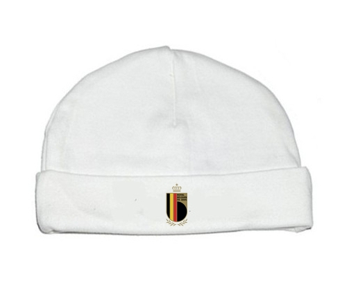 Bonnet bebé personalizada selección de fútbol de Bélgica