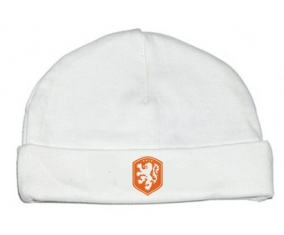 Bonnet bebé personalizado selección holandesa de fútbol