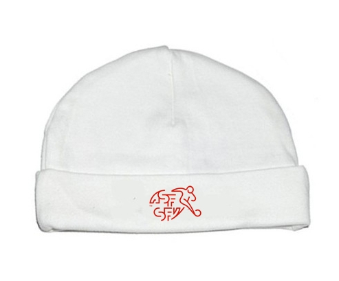 Bonnet bebé personalizada selección suiza de fútbol
