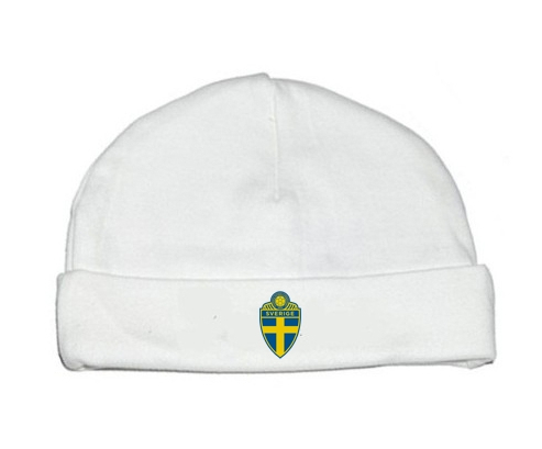 Bonnet bebé personalizó a la selección de fútbol de Suecia
