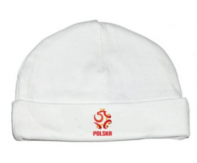 Bonnet bebé personalizó a la selección de fútbol de Polonia
