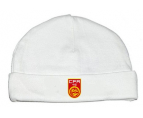 Bonnet equipo nacional de fútbol de China bebé personalizado