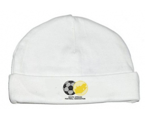 Bonnet bebé personalizado selección de fútbol de Sudáfrica