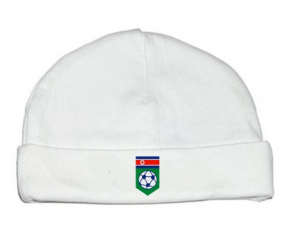 Bonnet bebé personalizado equipo nacional de fútbol de Corea del Norte