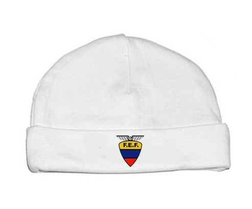 Bonnet bebé personalizó a la selección ecuatoriana de fútbol