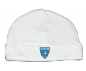 Bonnet bebé personalizada selección de fútbol de Guatemala