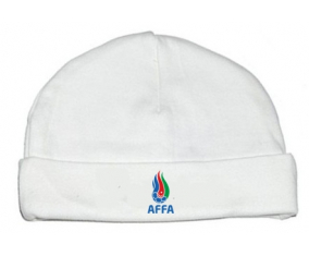 Bonnet bebé personalizó a la selección de fútbol de Azerbaiyán