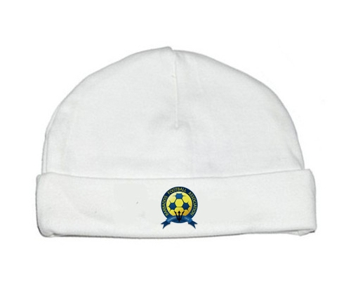 Bonnet bebé personalizado equipo nacional de fútbol de Barbados