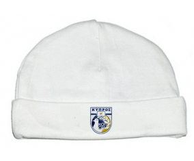 Bonnet bebé personalizó a la selección de fútbol de Chipre