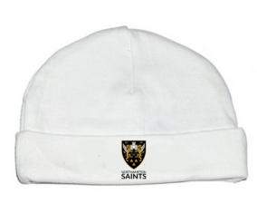 Bonnet bebé personalizado Northampton Saints