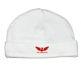 Bonnet Llanelli Scarlets Bebé Personalizado