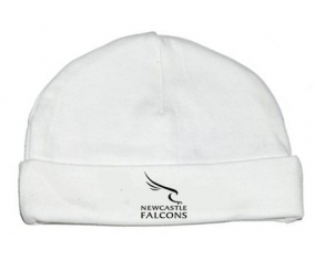Bonnet Newcastle Falcons Bebé personalizado
