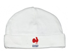 Bonnet bebé personalizado France Rugby XV