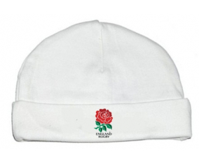 Bonnet bebé personalizado England Rugby XV