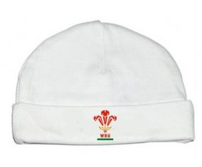Bonnet bebé personalizado Wales Rugby XV