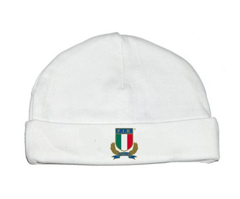 Bonnet bebé personalizado Italia Rugby XV