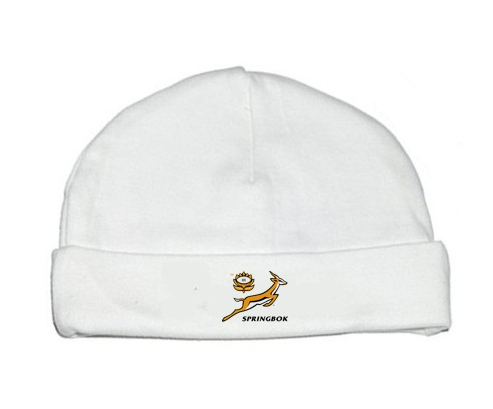 Bonnet bebé personalizado Sudáfrica Rugby XV