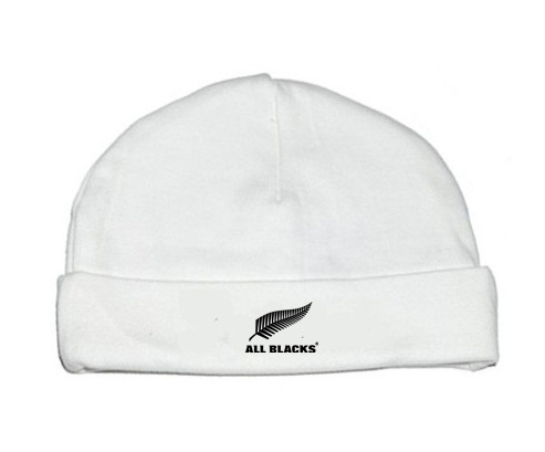 Bonnet bebé personalizado new Zealand Rugby XV