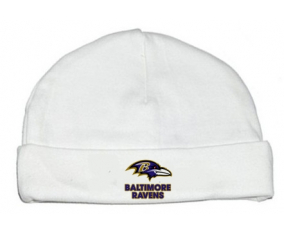 Bonnet Baltimore Ravens bebé personalizado