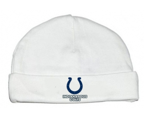 Bonnet bebé personalizado Colts de Indianápolis