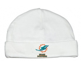 Bonnet bebé personalizado Miami Dolphins