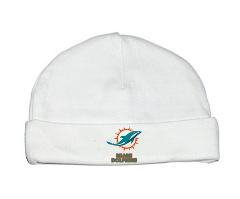 Bonnet bebé personalizado Miami Dolphins