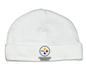 Bonnet bebé personalizado Pittsburgh Steelers