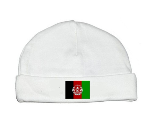 Bonnet bebé bandera personalizada Afganistán