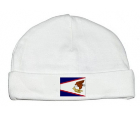 Bonnet bebé personalizado de samoa americana