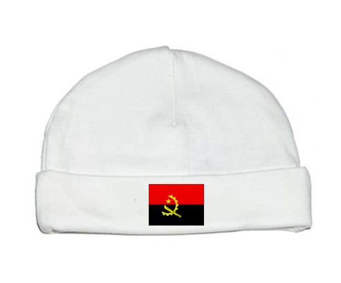 Bonnet bebé personalizado Bandera de Angola