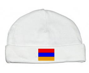 Bonnet bandera de bebé personalizada Armenia