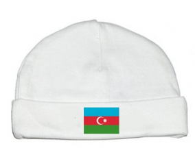 Bonnet bebé personalizado Bandera Azerbaiyán