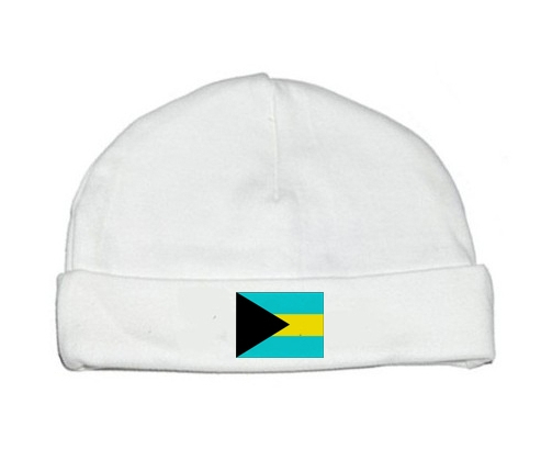 Bonnet bebé personalizado bahamas bandera