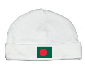 Bonnet bebé bandera personalizada de Bangladesh