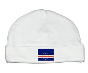 Bonnet bebé bandera personalizada de Cabo Verde