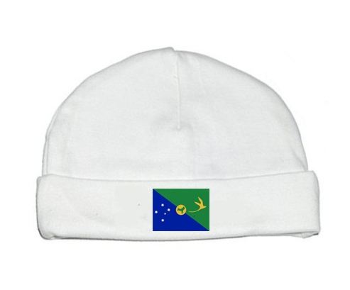 Bonnet bebé bandera personalizada isla de Navidad