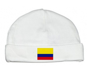 Bonnet bebé bandera personalizada Colombia