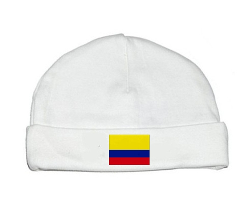 Bonnet bebé bandera personalizada Colombia