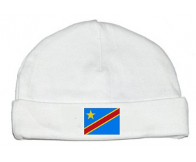 Bonnet República Democrática del Congo con bandera de bebé personalizada