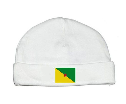 Bonnet bebé personalizada bandera de Guayana Francesa