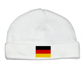 Bonnet bandera de bebé personalizada Alemania