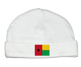 Bonnet bebé bandera de Guinea personalizada