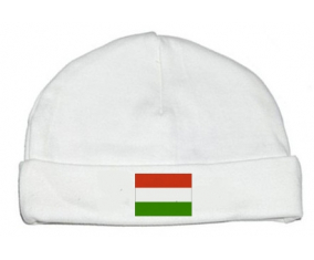 Bonnet bebé bandera personalizada Hungría