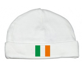 Bonnet bandera de bebé personalizada Irlanda
