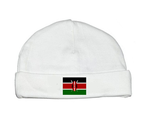 Bonnet bebé bandera personalizada Kenia