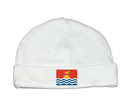 Bonnet bebé bandera kiribati personalizada