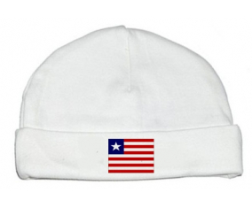 Bonnet bebé bandera personalizada Liberia