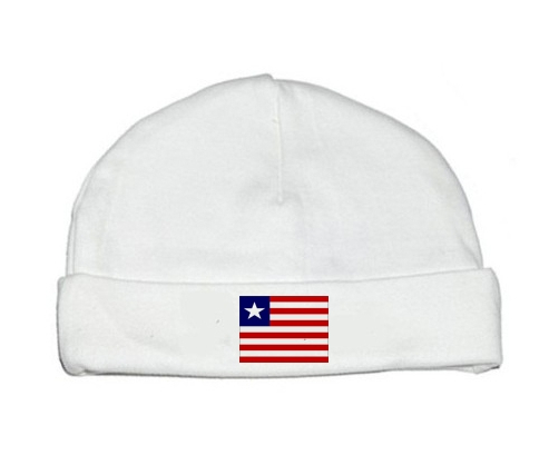 Bonnet bebé bandera personalizada Liberia